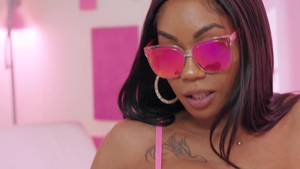 Trans Angels: Leilani and Gracie Moan with Double-Ended Dildo